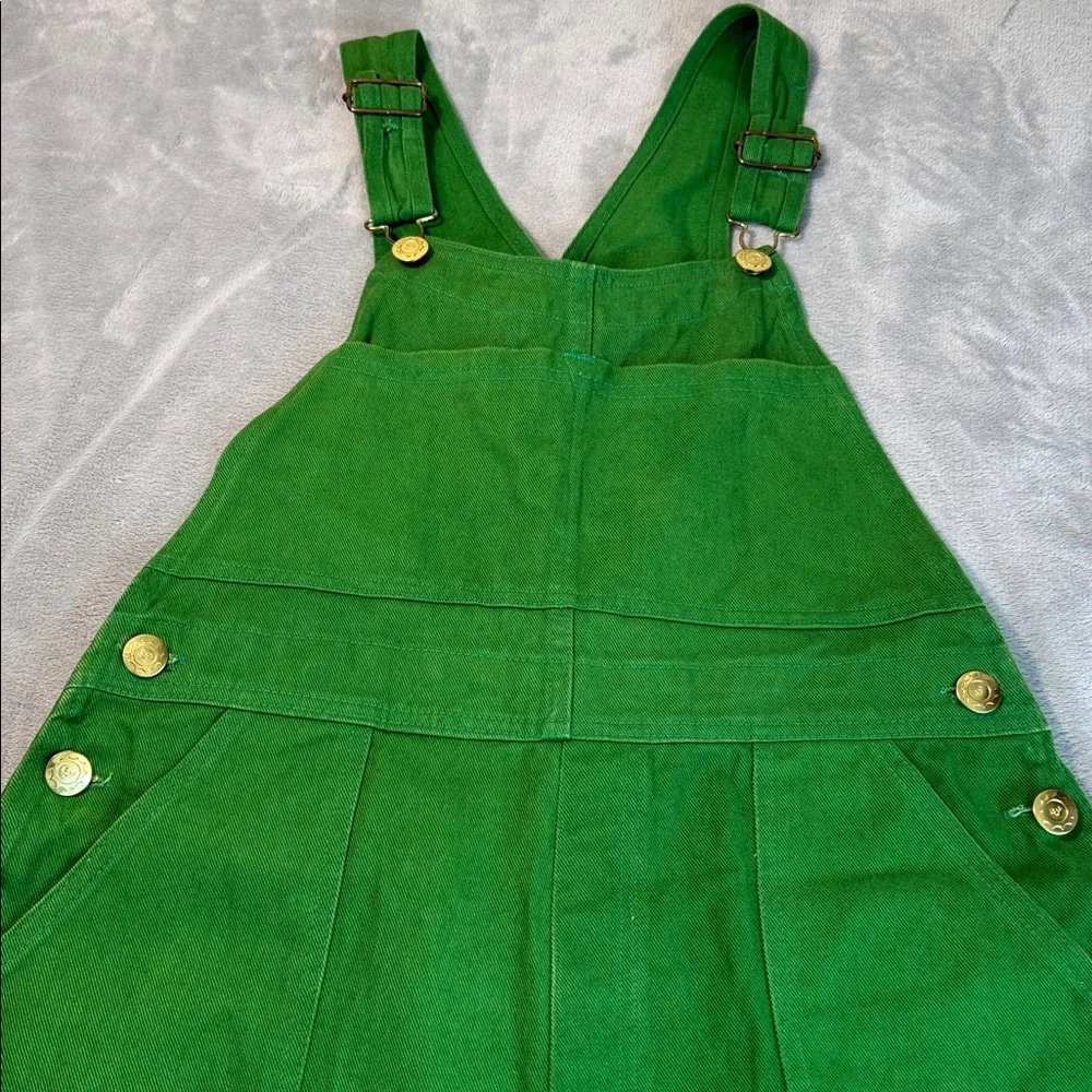NWOT Big Bud Press Original Overall Green Size Medium Unisex - Picture 5 of 15